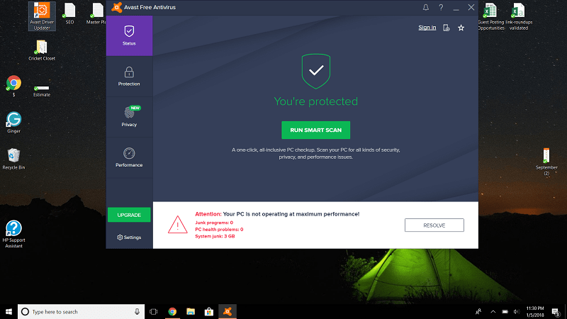 Avast security for mac review